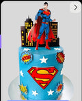 Superhero Superman Theme Cake 🦸‍♂️💥 | Comic Style Birthday Cake