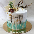 💛 Love Theme Birthday Cake – Elegant Designer Cake