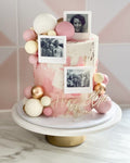 Personalized Photo Memory Cake 📸💖 | Elegant Celebration Cake