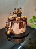 🥃 Jack Daniel’s Chocolate Drip Cake – Premium Party Designer Cake