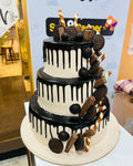 Ultimate Chocolate Oreo Drip Cake 🍫 | Signature Tier Celebration Cake