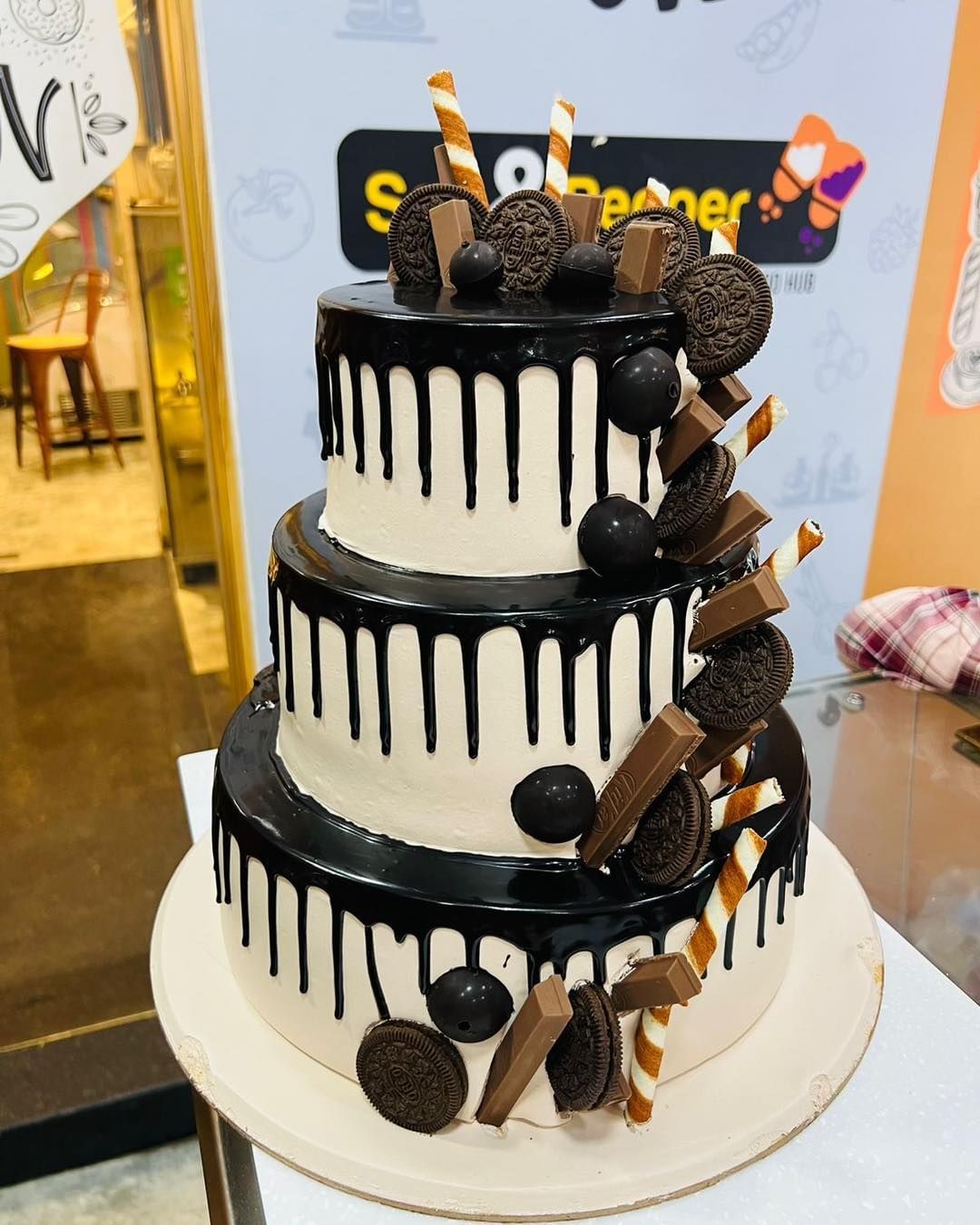 Ultimate Chocolate Oreo Drip Cake 🍫 | Signature Tier Celebration Cake