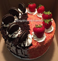 Fusion Cake 🍓🍫 | Oreo Chocolate & Fresh Strawberry Cake
