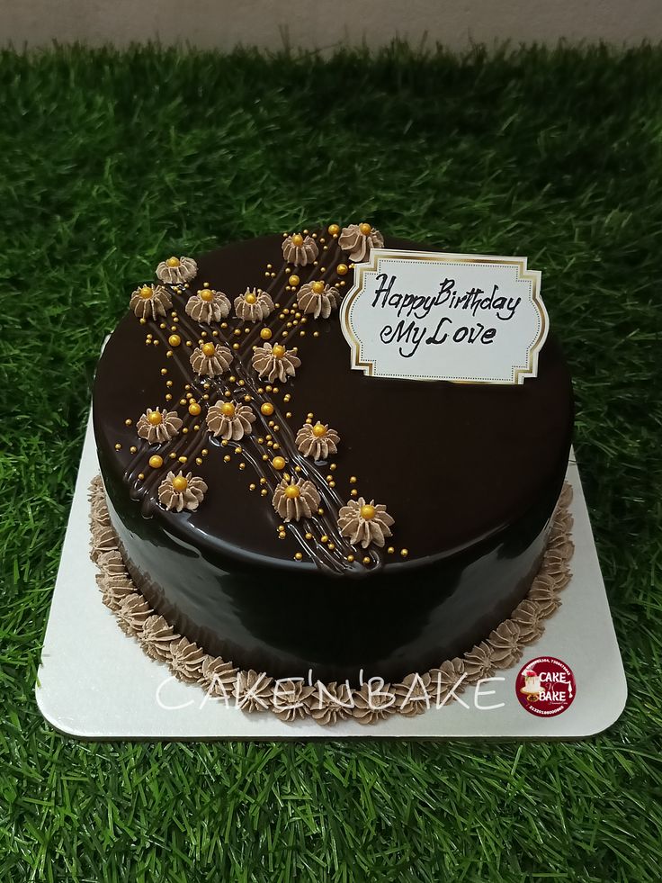 Chocolate Truffle Birthday Cake 🍫🎂 | Elegant Love Special