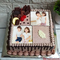 Chocolate Photo Cake 🍫📸 | Personalized Memory Cake