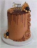 🍫 Chocolate Drip Anniversary Cake – Elegant Designer Cake