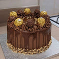 🍫 Ferrero Rocher Chocolate Cake – Premium Chocolate Delight