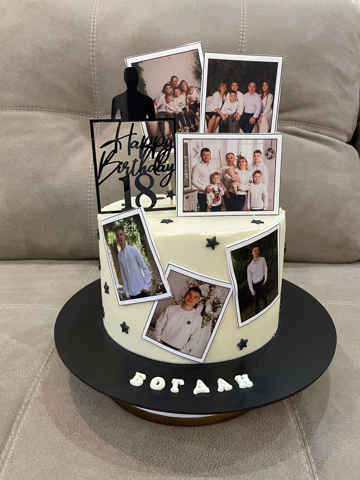 Birthday Photo Memory Cake 🎉📸 | Personalized Celebration Cake